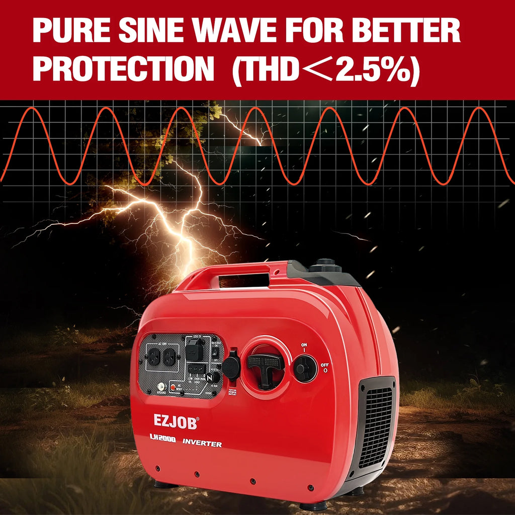 4500W Portable Inverter Gas Generator P352