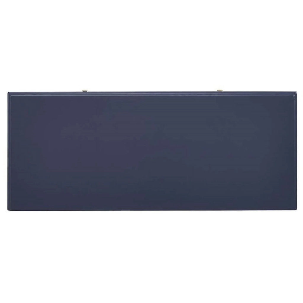 Blue and Gold Writing Desk M8352