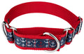 Nylon Martingale Adjustable Dog Collar, 1 1/2 inch, Large N4330