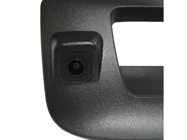 Black Tailgate Backup Reverse Handle with Camera B372
