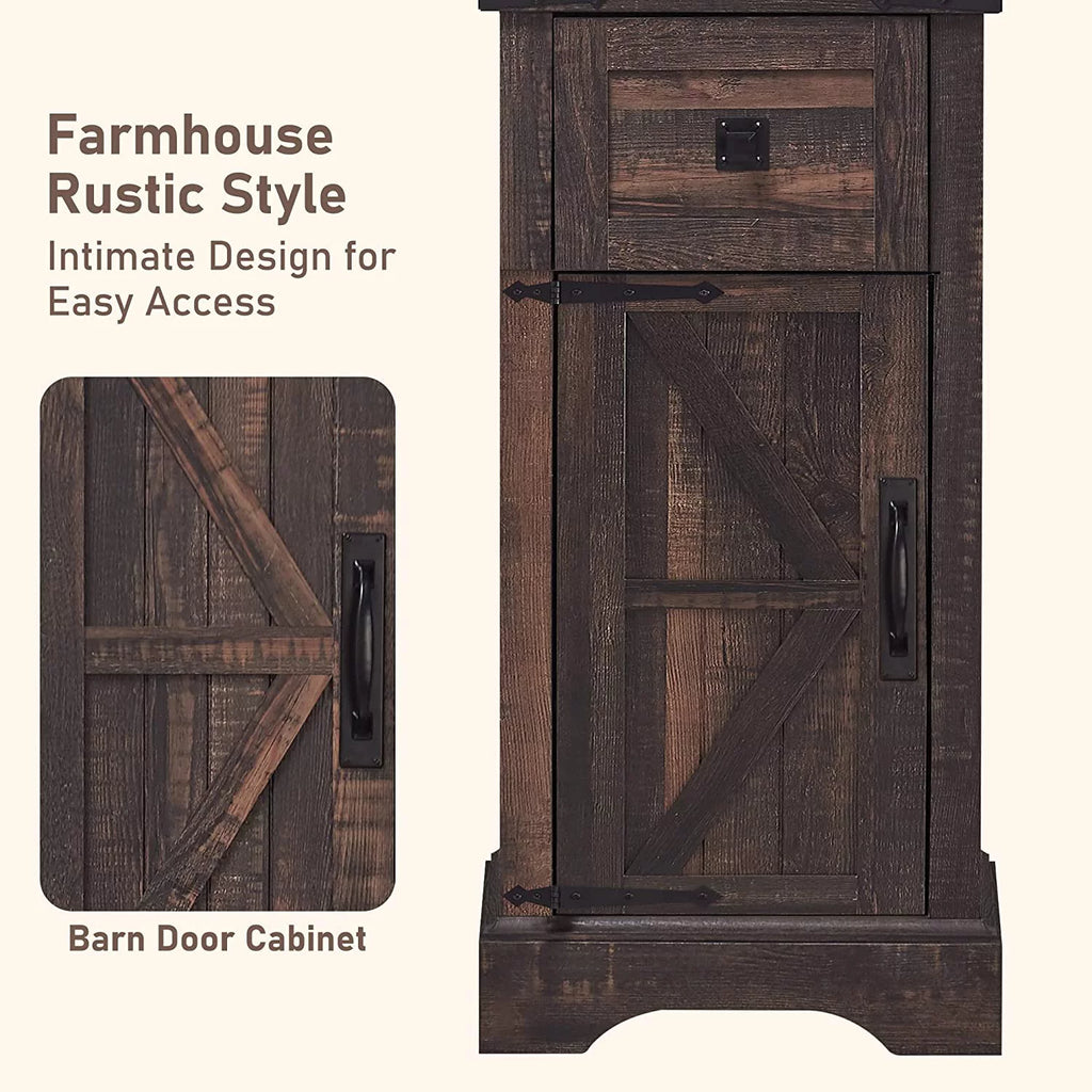 Bathroom Storage Cabinet with Door and Drawer X677749