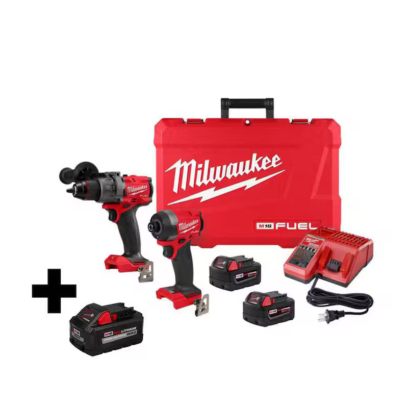 18-Volt Lithium-Ion Brushless Cordless Hammer Drill and Impact Driver Combo Kit K5931