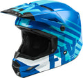 Blue/White Youth Large Helmet E121