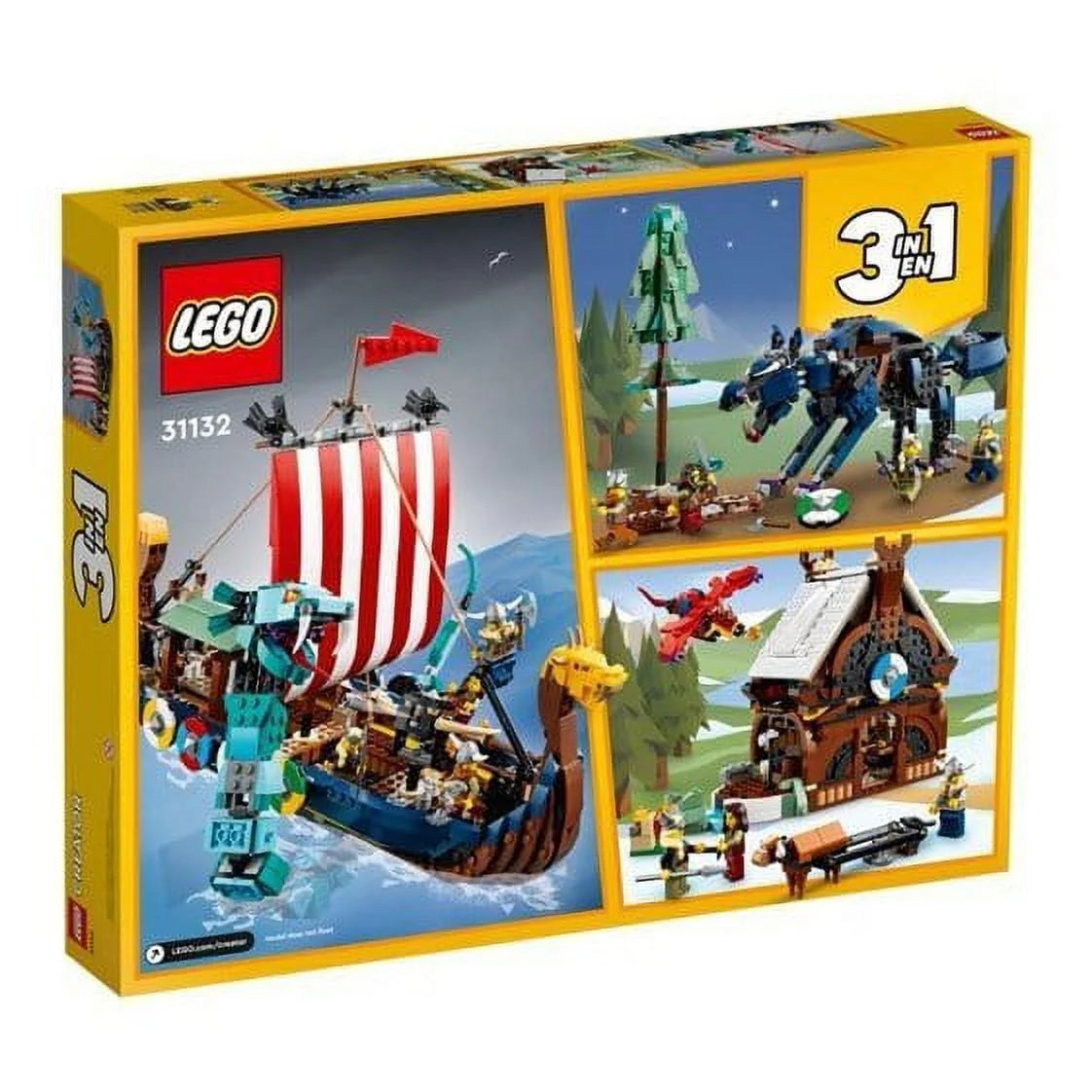 Viking Ship and Midgard Serpent E21089