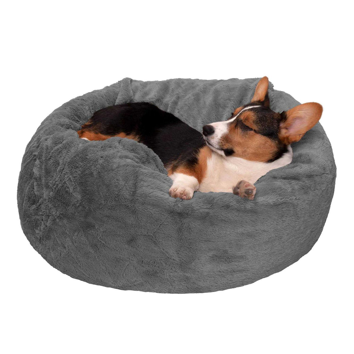 Round Plush Ball Dog Bed E133