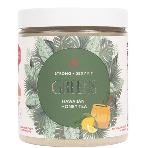 Greens Superfood Powder with Wheat Grass, Digestive Enzyme, Vitamin C C20610