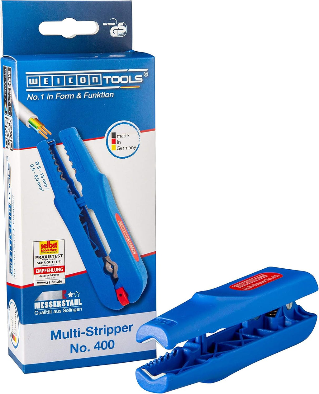Blue/Red 155mm Multi-Stripper B610