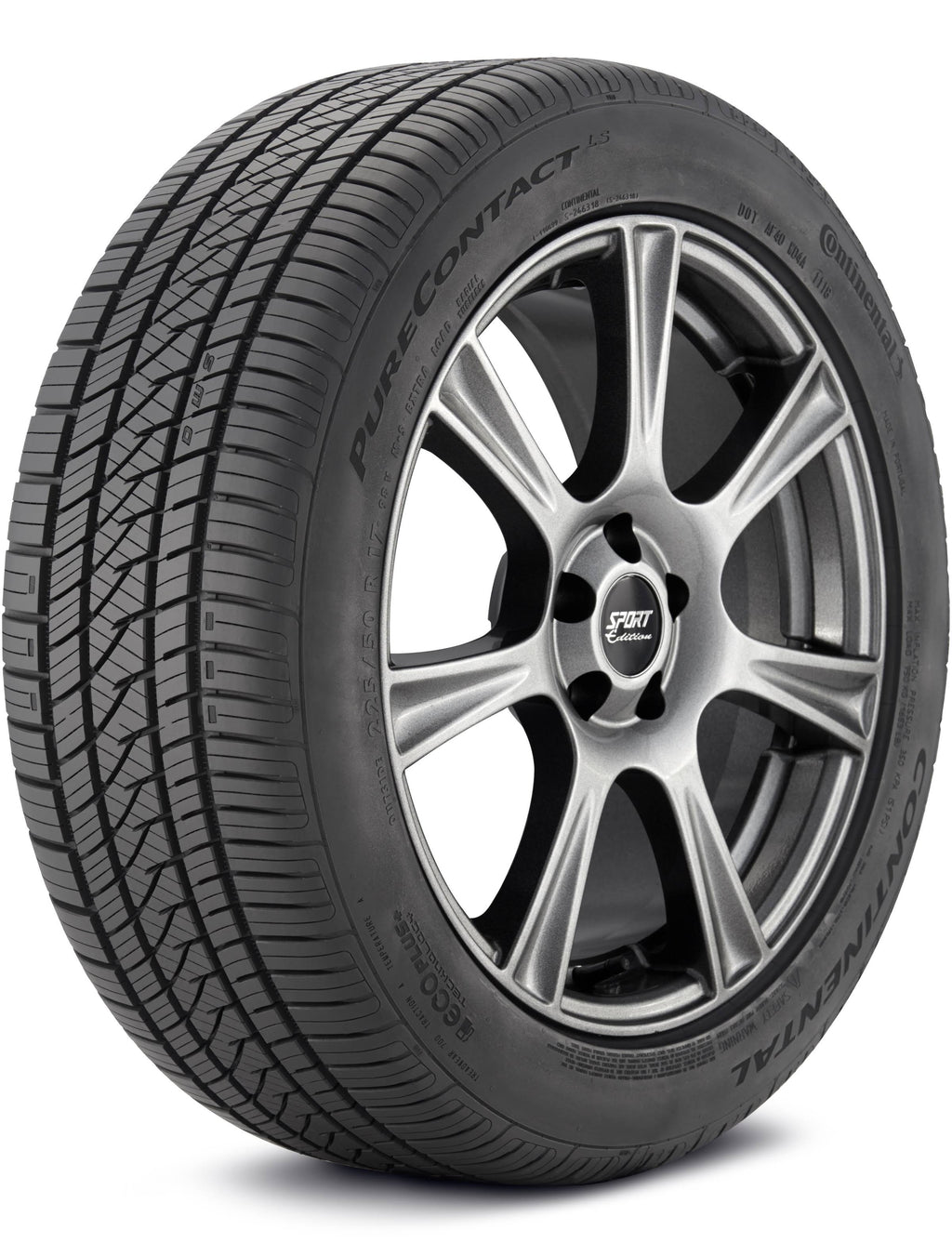 Continental PureContact LS Tire 235/40R19 96V XL L504433