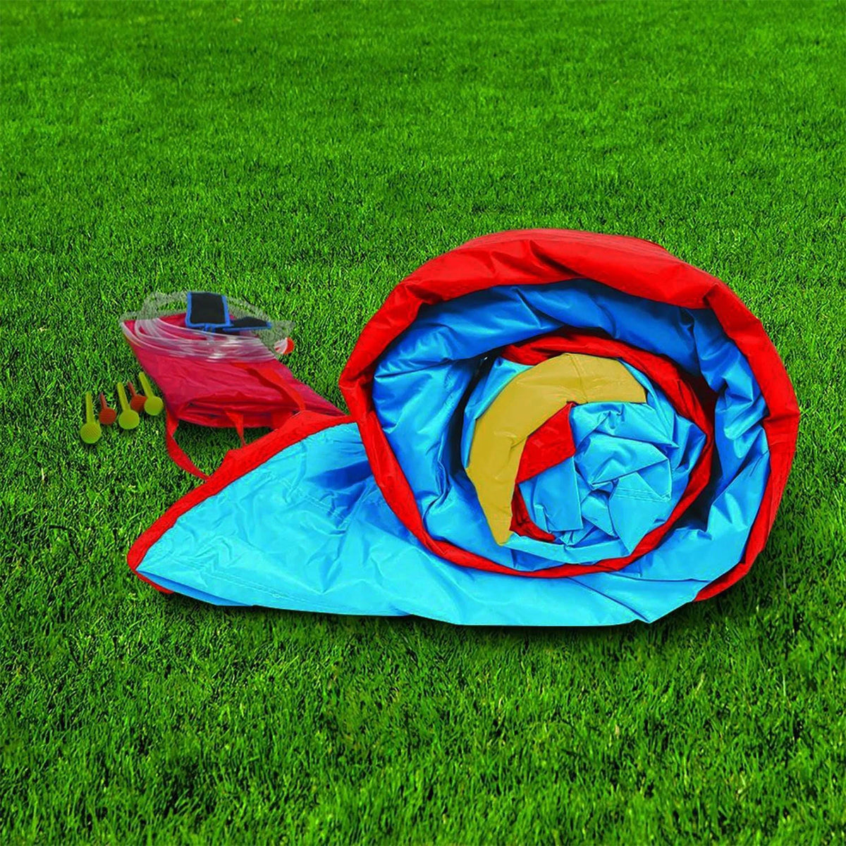 Double Drop 2 Lane Inflatable Water Slide L1844