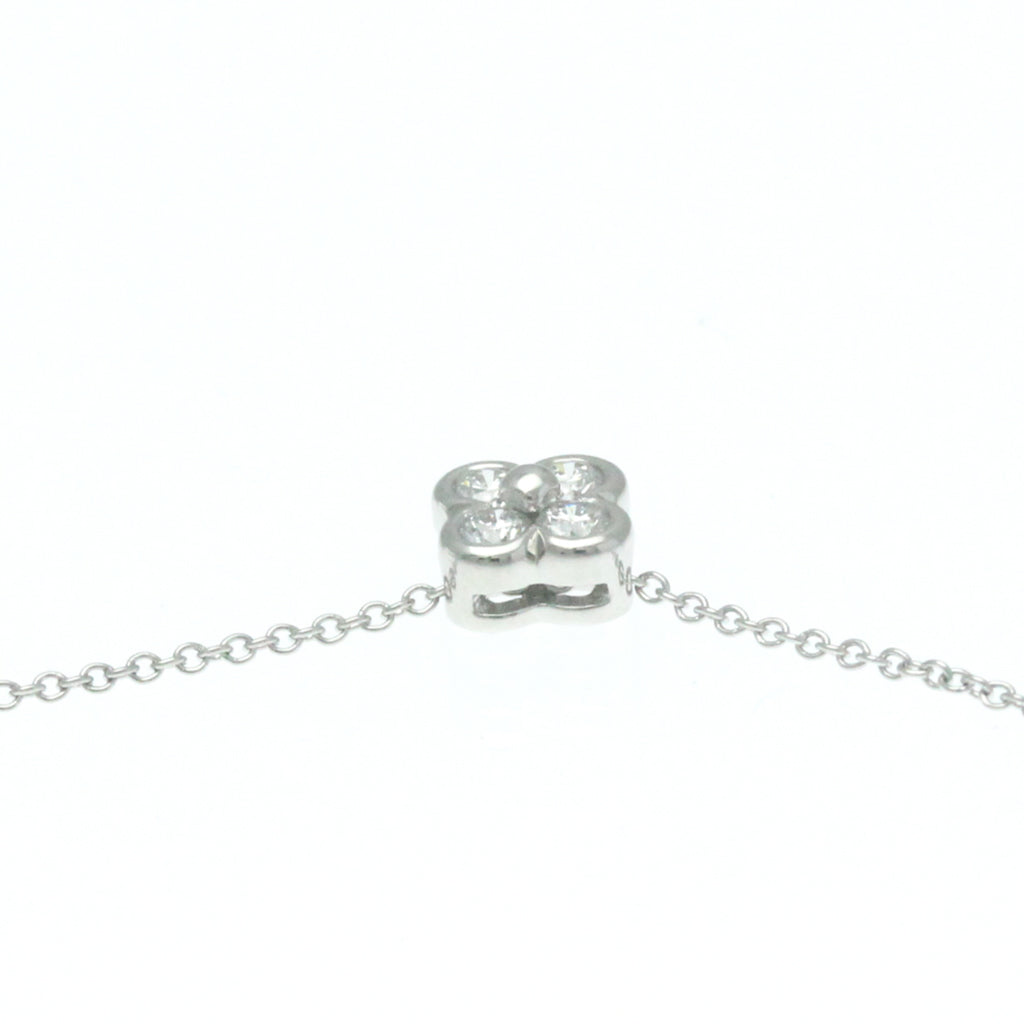 Platinum Diamond Bezel Set Necklace A580244