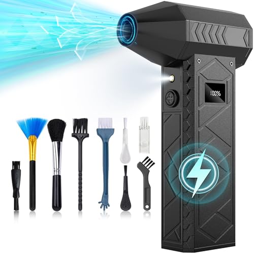 10000mAh 180000RPM Cordless Rechargeable Compressed Air Duster S54659