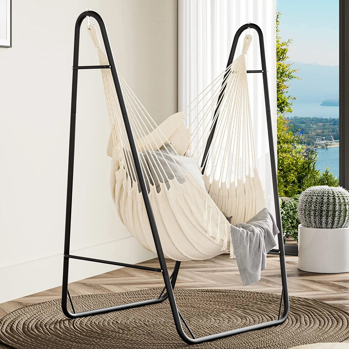 Hammock Chair with Stand Heavy Duty 330Lbs S665