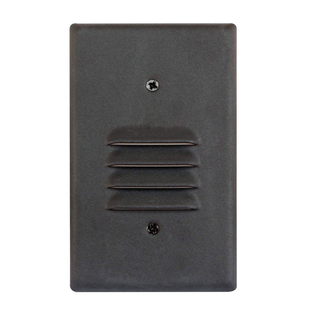 5 Pack Black Angled Louver Step Light X252840