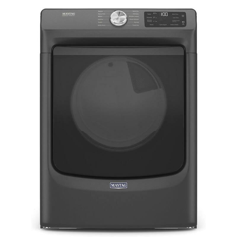 Vented Gas Dryer in Volcano Black Z7406