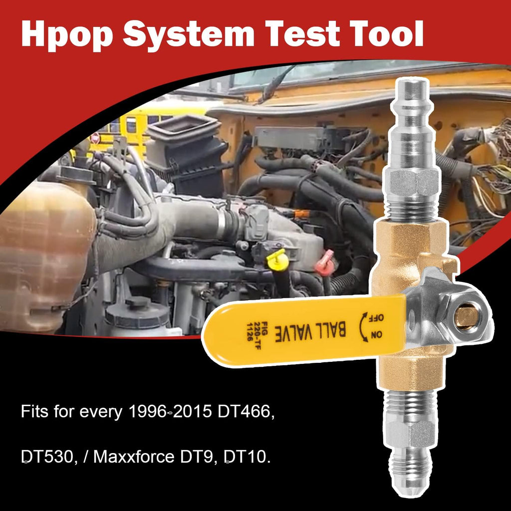 High Pressure Oil Test Tool Kit E707