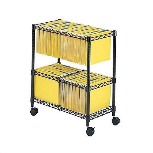 Black Mobile File Cabinet O21754