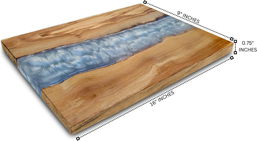 Olive Wood Resin Charcuterie Board P541326