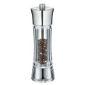 18 cm Acrylic Stainless Steel Pepper Mill G5996