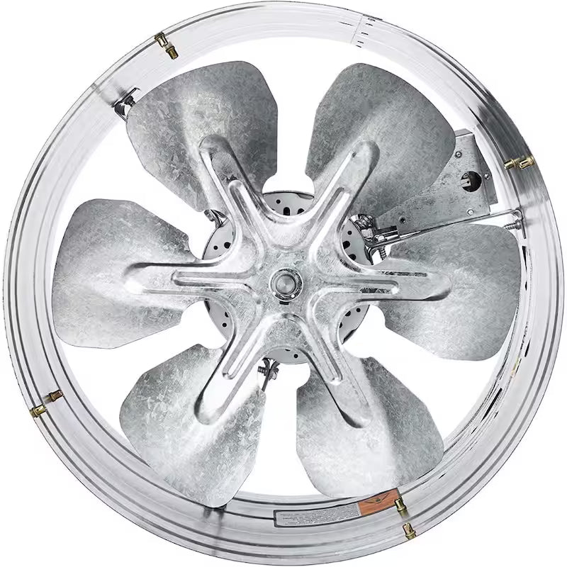 14 in. Gable Mount Attic Ventilator Fan with Adjustable Thermostat G34085