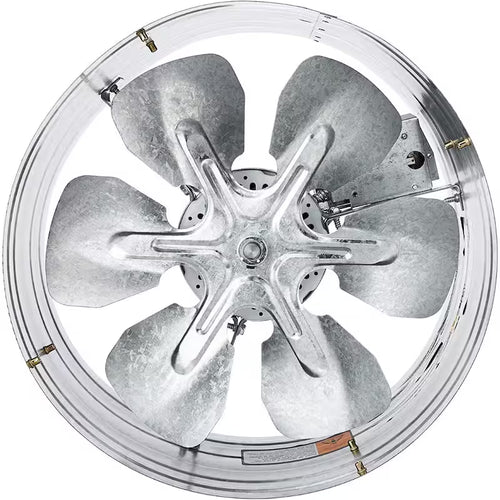 14 in. Gable Mount Attic Ventilator Fan with Adjustable Thermostat G34085