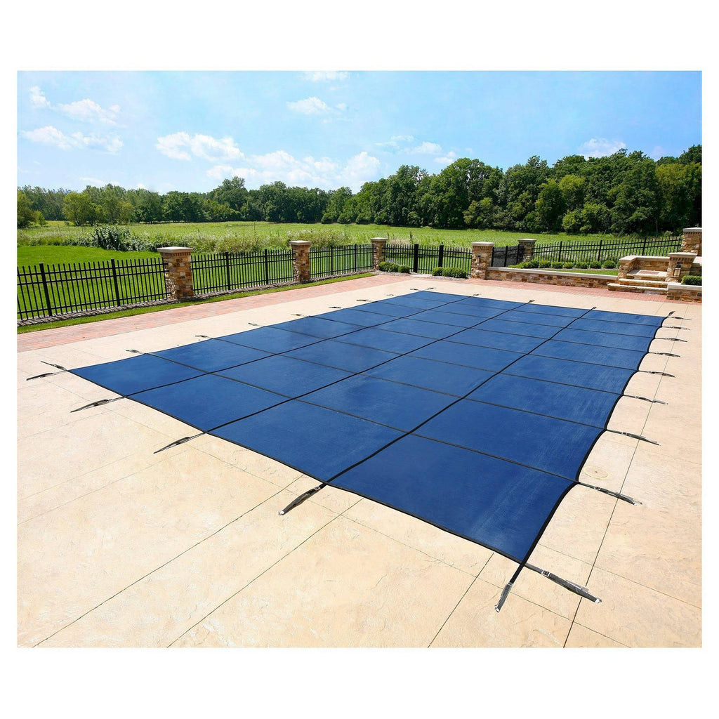 Blue Mesh Safety Pool Cover N2242