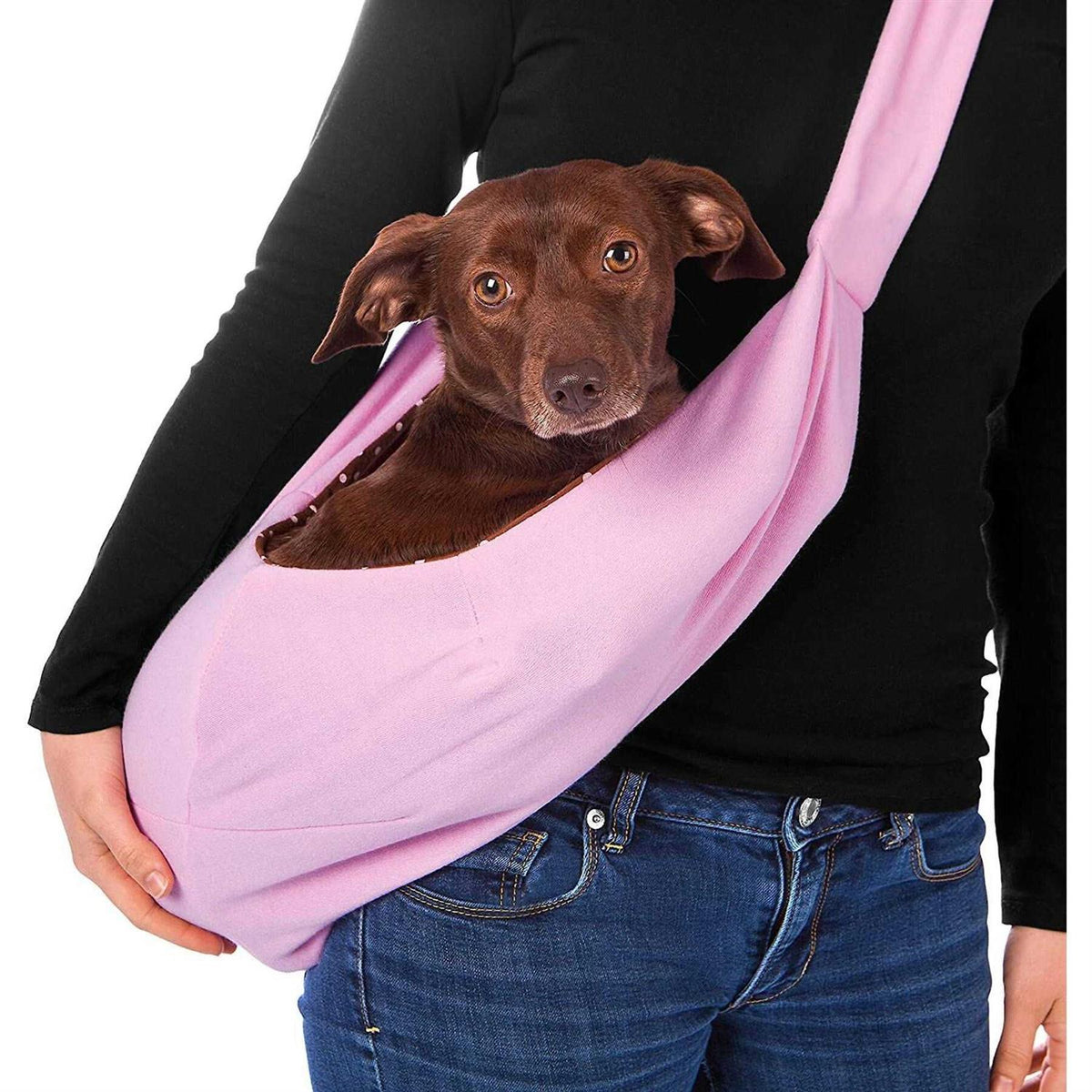 Hands Free Reversible Pet Sling Carrier J306275