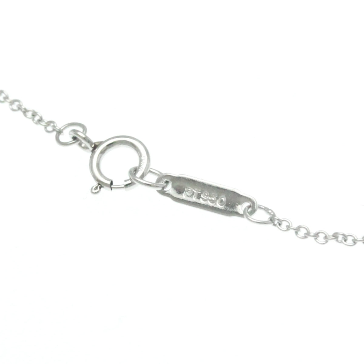 Platinum Diamond Bezel Set Necklace A580244