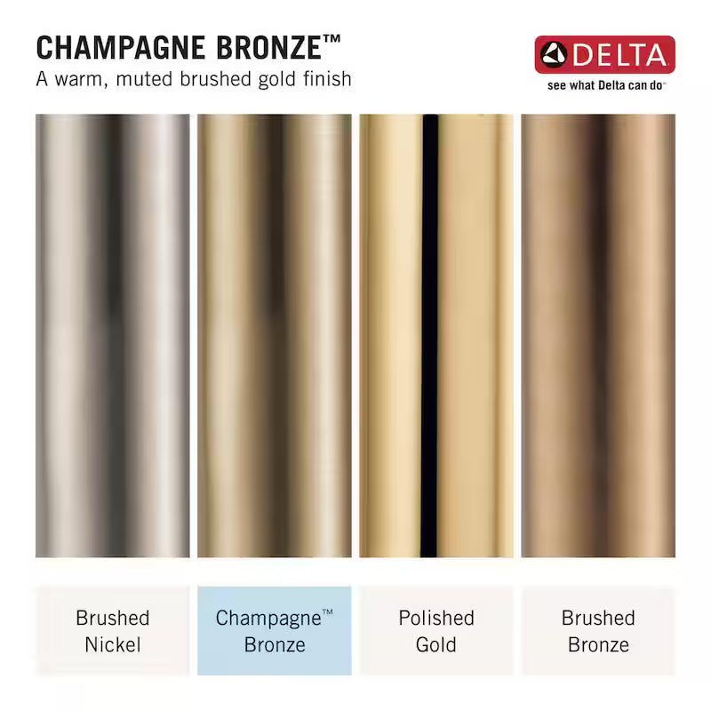 Single-Handle 4-Spray Tub and Shower Faucet in Champagne Bronze R50550