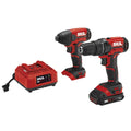 20 Volt Brushless Lithium-Ion Cordless Drill Driver and Hex Impact Driver Combo Kit M827153