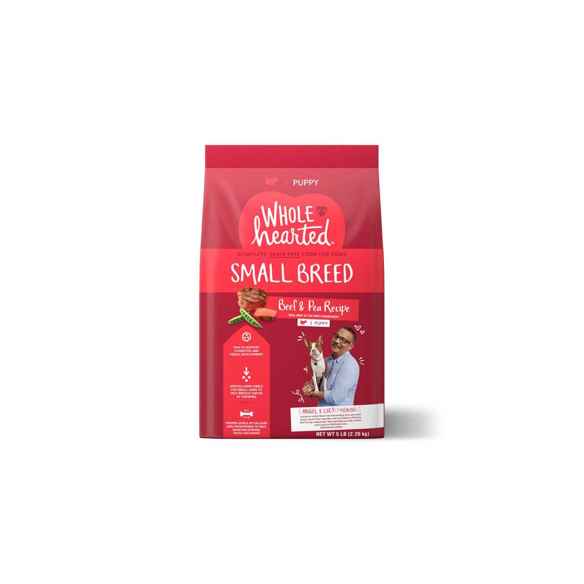 Grain Free Beef Pea Recipe Dry Puppy Food Y191