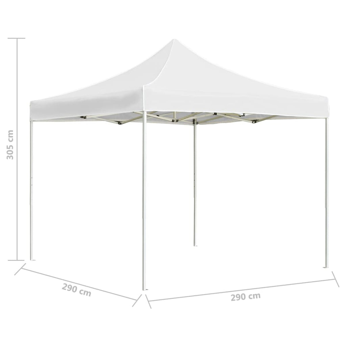 White Aluminum Folding Party Tent K7712