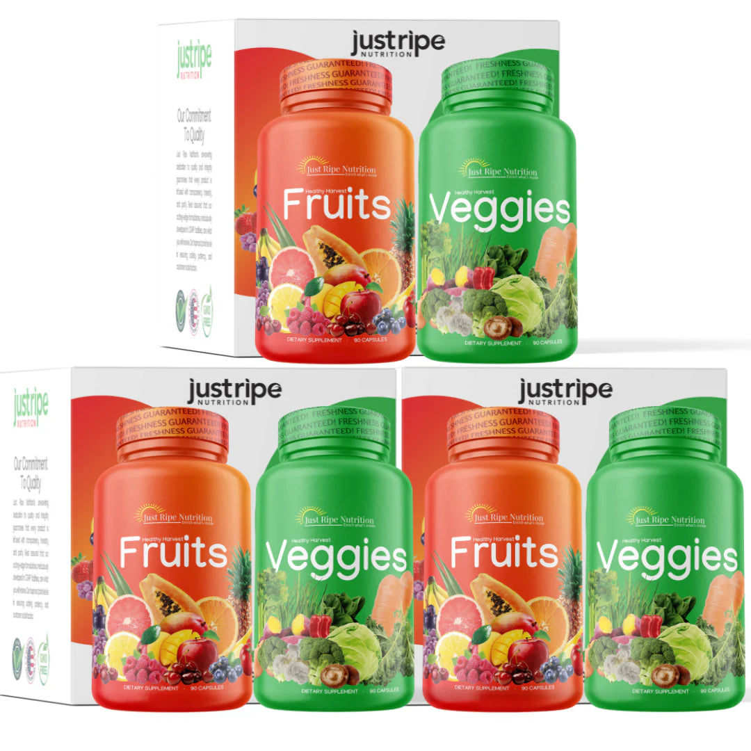 Whole Natural Fruits and Veggies Supplement 540 PCS T82565