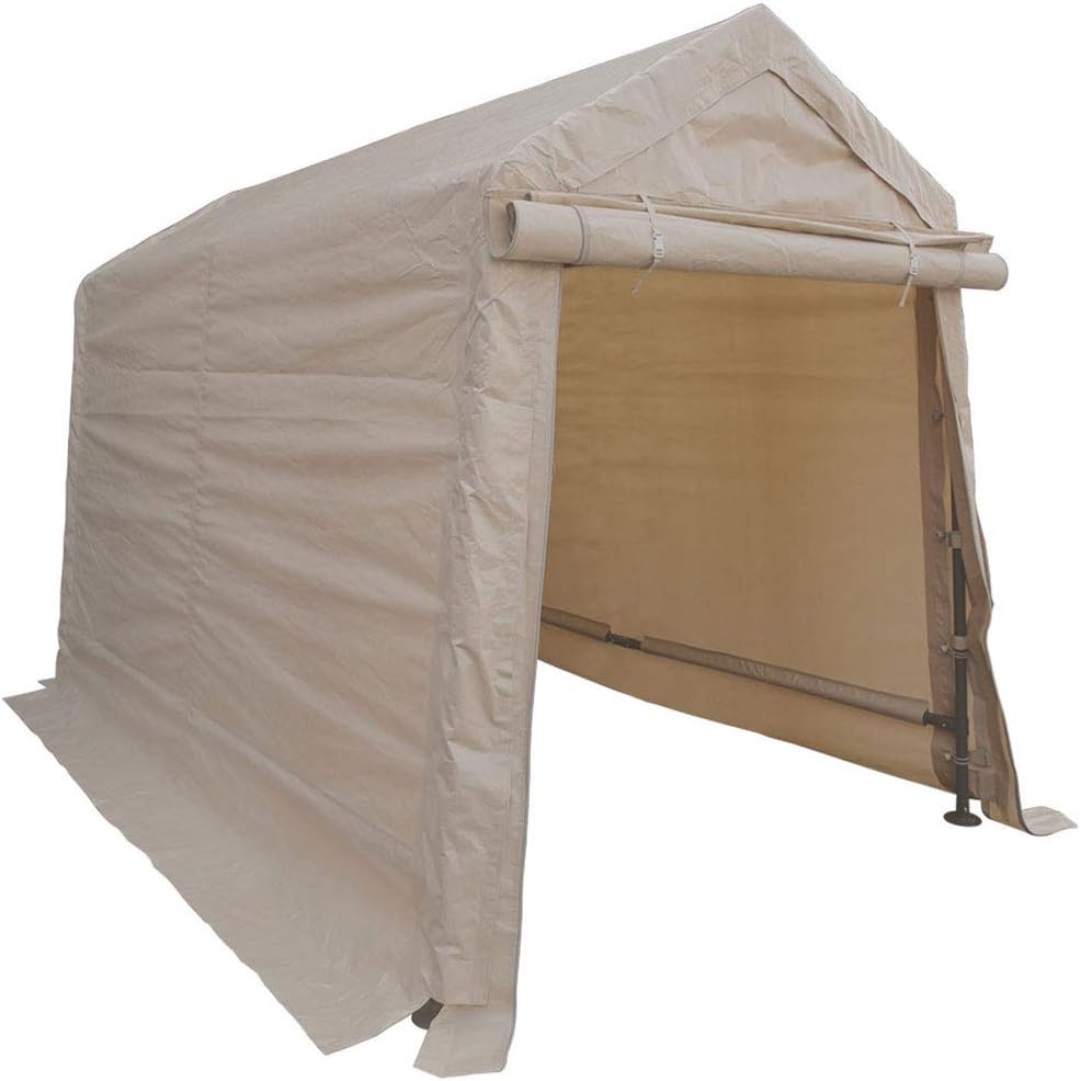 Tan 6x8 Portable Shed R9222