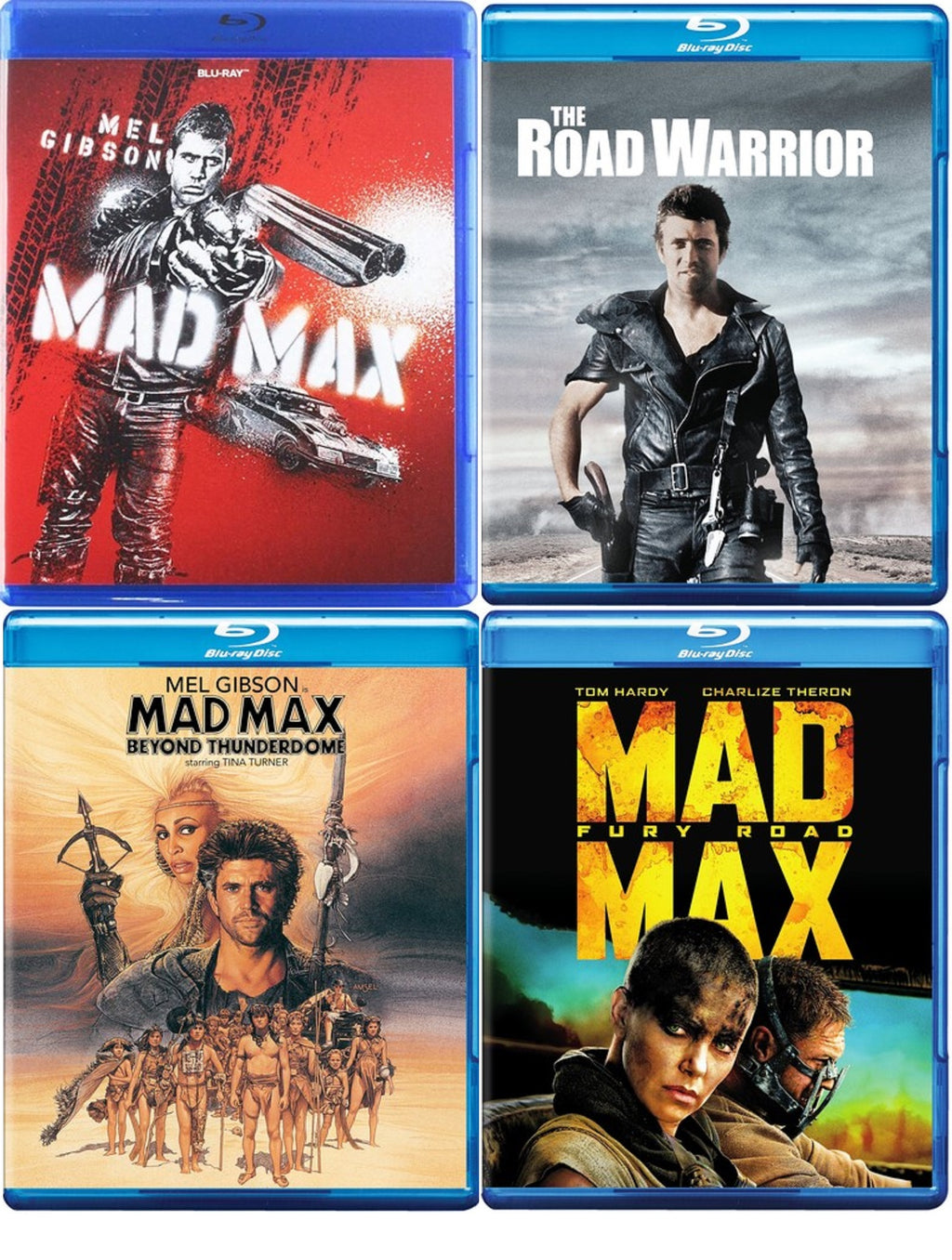 4 Blu Ray Set with Glossy Print Art Card W3930