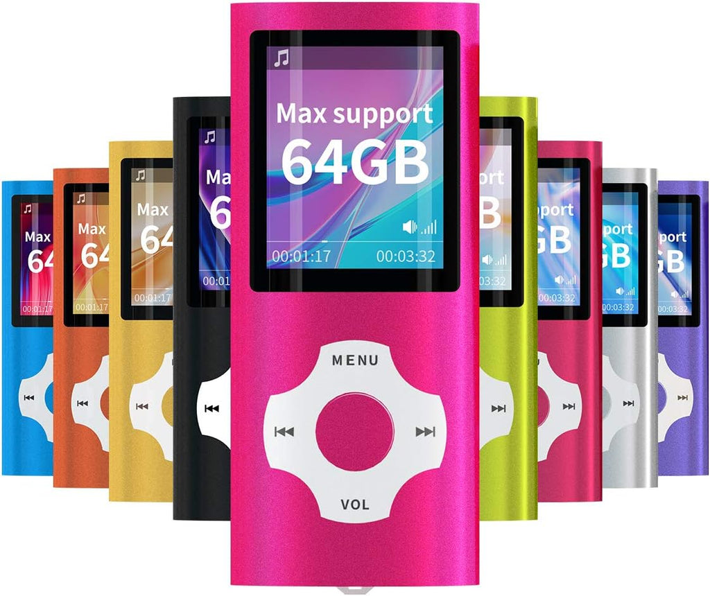 Black Pack of 2 MP3 MP4 Player L9316