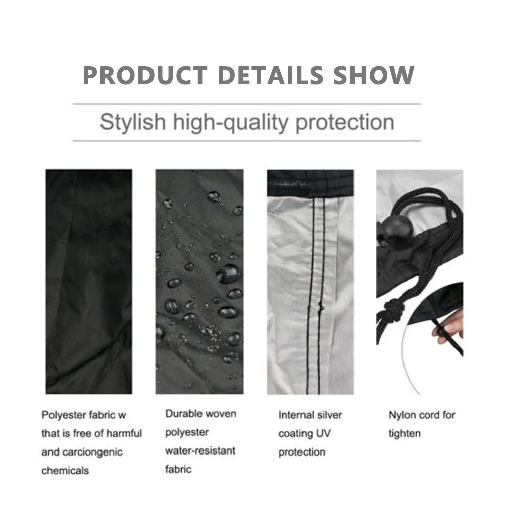 Patio Waterproof Outdoor Furniture Sofa Protector With Storage Bag D151463