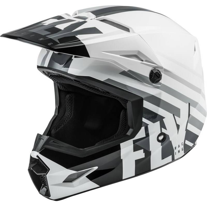 Blue/White Youth Large Helmet E121