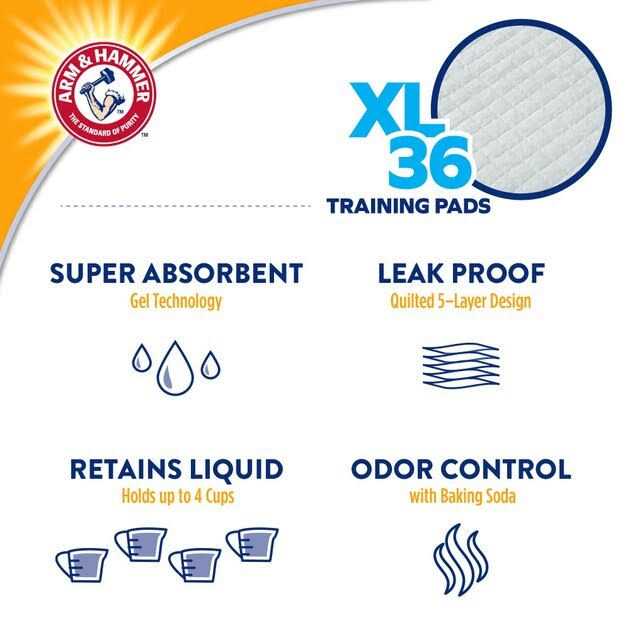XL Super Absorbent Training Pads I508