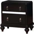 Black Nightstand D16105