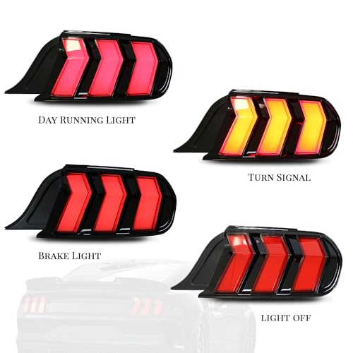 LED Tail Lights For Ford Mustang Rear Lamp Kit Assembly K561681