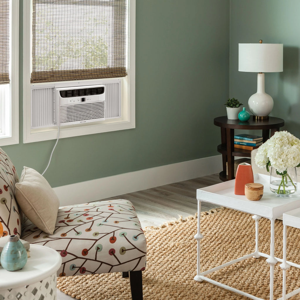12,000 BTU 115-Volt Window Air Conditioner with Remote, White M7637