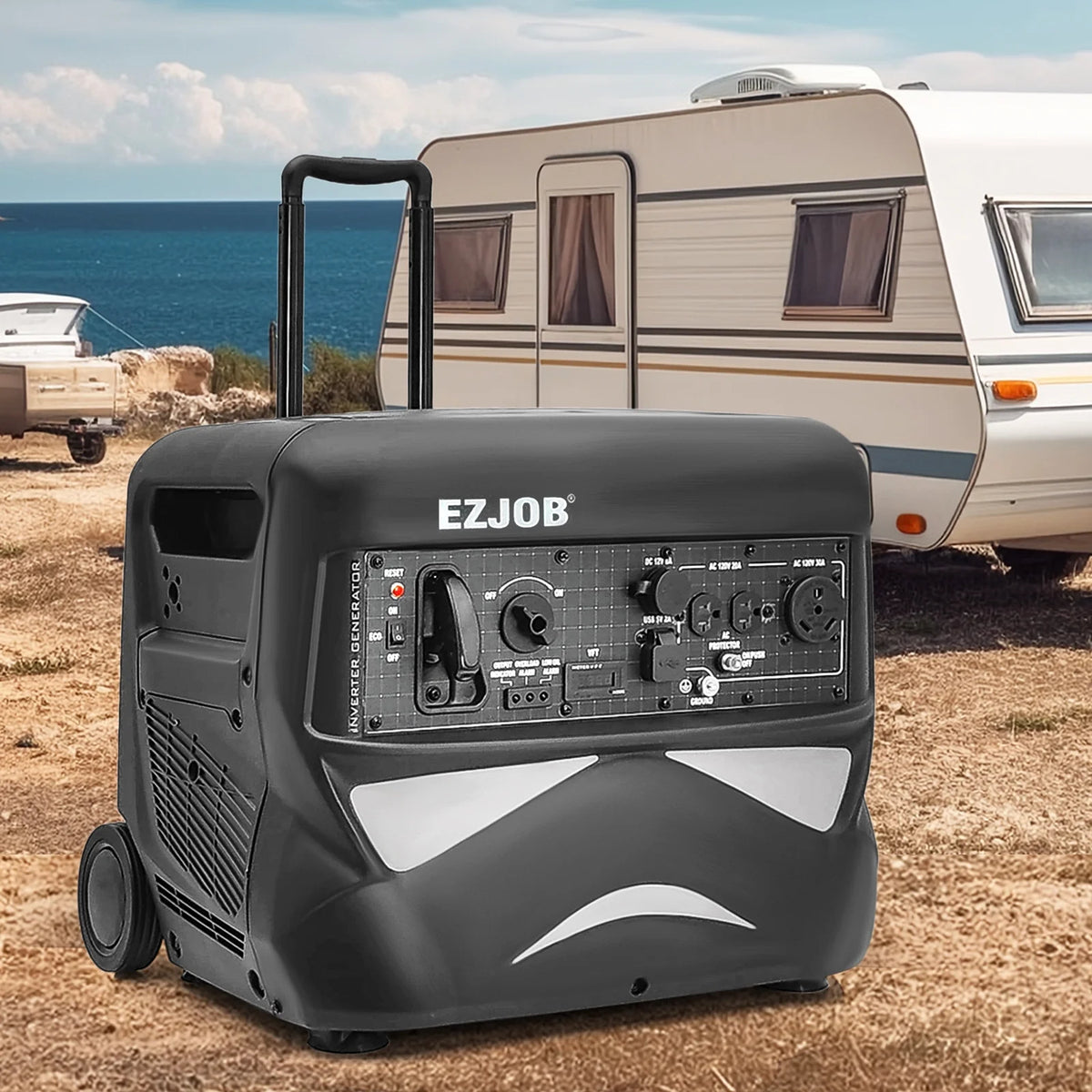 4500W Portable Inverter Gas Generator P352