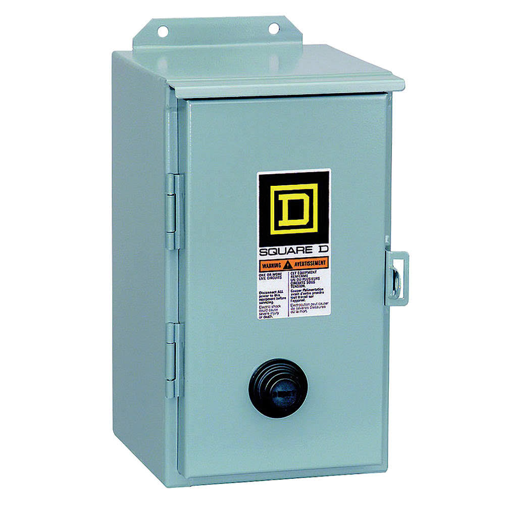 Magnetic Motor Starter, NEMA, 480V, 3P, 27A N932068