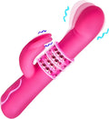 Beaded Silicone Rabbit Vibrator Z773