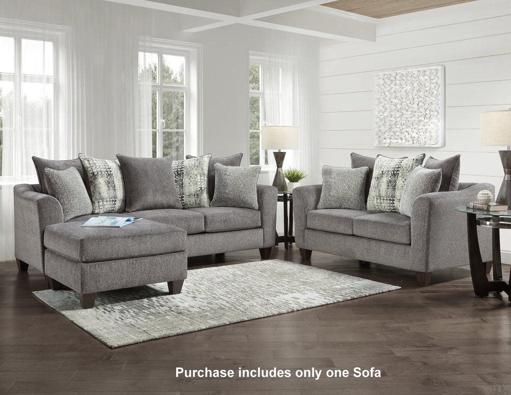 Upholstered Stationary Sofa Y345