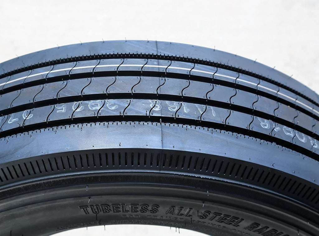 Set of 2 ST235/80R16 All Steel Trailer Radial Tires, 14-Ply, Load Range G X86863