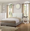 Queen Size 3pc Bed Set with 2 Nightstands S914
