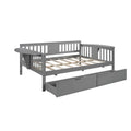 Gray Full & Double Size Bed C587