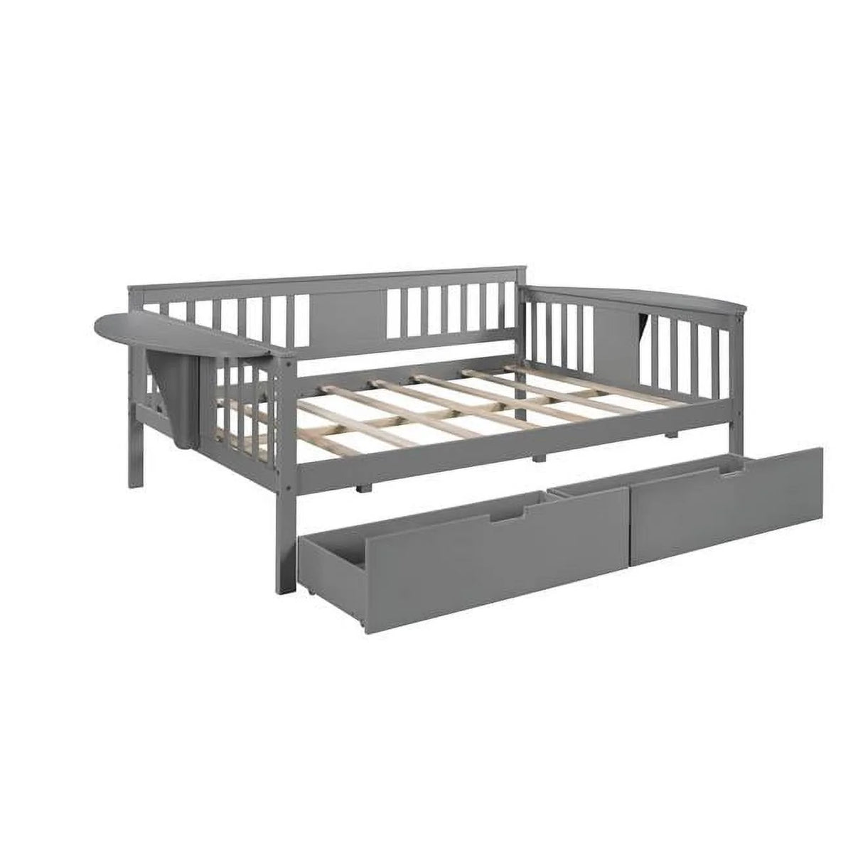 Gray Full & Double Size Bed C587