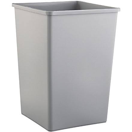 35 Gallon Gray Hands-Free Trash Can C8689